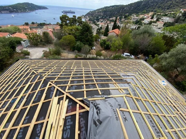 Rénovation de toiture face au Léman — Couvreur Lugrin